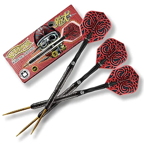 Shot! Darts Warrior Kapene Captain 90% Tungsten Steeldarts 22g