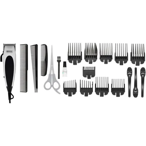 Wahl Home Pro Haarschneider - Komplettes Haarschneide-Set für Männer - Sets & Kits mit selbstschärfenden Klingen und 8 Führungskämmen für individuelle Haarschnitte zu Hause. Ergonomisches Design für komfortables Schneiden.