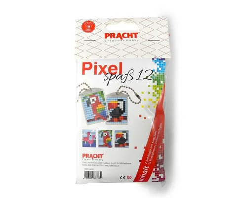 Pracht PRACHT Pixel Spaß Nr. 12 klein 2 Medaillons mit Kette