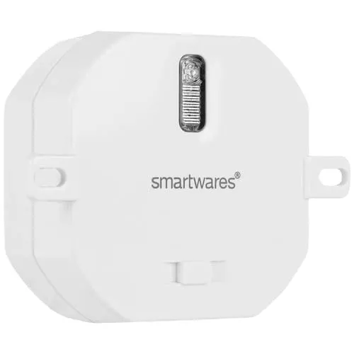 Smartwares SH4-90265 FSK 433 MHz Empfänger mit Dimmfunktion - Smart Home Empfänger für bis zu 8 Sender, ideal zum Steuern und Dimmen von Leuchten bis 200 W, sorgt für individuelle Lichtgestaltung in Ihrem Zuhause.