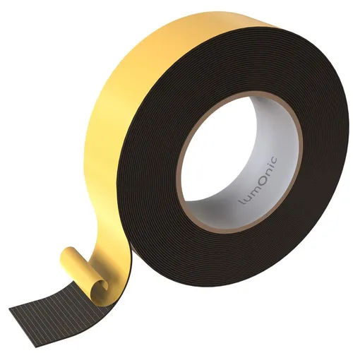 10m EPDM Dichtband 40mm x 1mm Selbstklebend Fenster Türen Dichtungsband Fassade