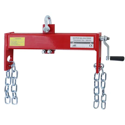1800kg Profi Motor Balancierer Positionierer für Werkstatt Hebekran Rot
