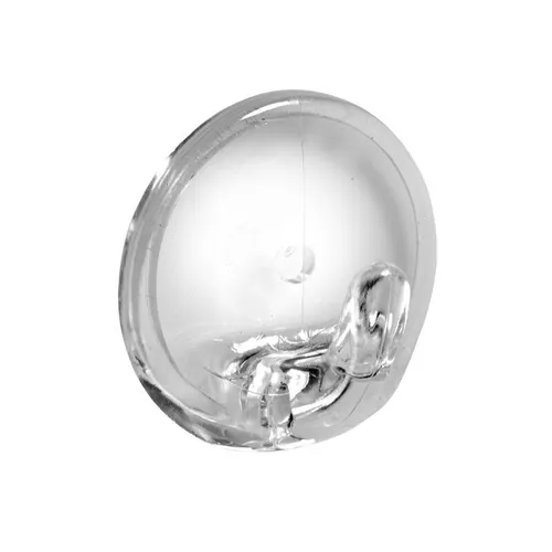 HETTICH Klebehaken Ø 36 x 20mm, Kunststoff transparent, 2 Stück (2,40 EUR/Stück)