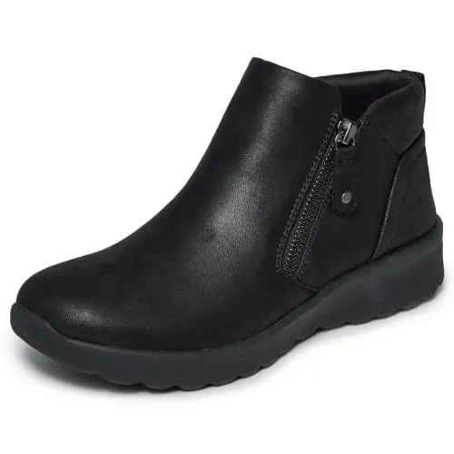Skechers Damen Lovely Vibe Stiefelette, Schwarz, 41 EU von Skechers