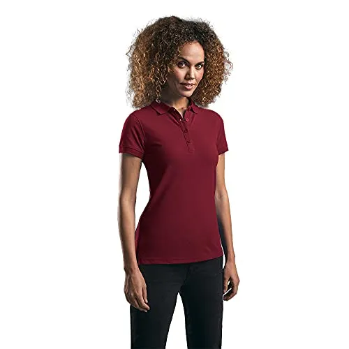 EXCD Poloshirt Damen, Granat, M