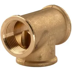 Messing Gewinde-fitting T-stück 1'Ig