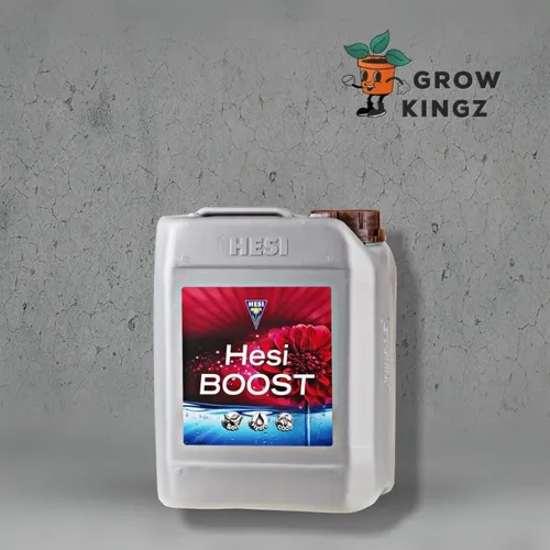 Hesi Boost 5 L - Blühaktivator für optimale Pflanzenentwicklung - 5 L Flüssigdünger für Innen- und Außenpflanzen, ideal für Blühphasen. Fördert das Wachstum mit schnellen Ergebnissen und ist einfach anzuwenden.