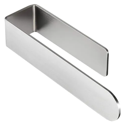 HOLESS - Handtuchhalter Ohne Bohren - Edelstahl - Starker 3M Kleber - Kein Bohren Langlebig - Unterstützt bis zu 5 Kilo - Länge 23 cm