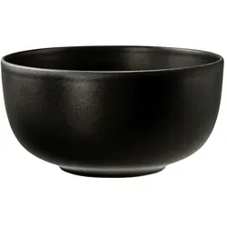 Seltmann Weiden Liberty - Velvet Black Schüssel 17,5 cm - Elegante Porzellanschüssel in zeitlosem Velvet Black Design, ideal für stilvolle Anrichtungen von Müslis und Smoothie Bowls.