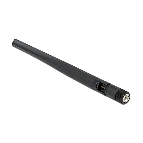 Delock WLAN 802.11 ac/ax/a Antenne RP-SMA Stecker 5 dBi 20 cm