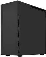 SilverStone SST-KL07B-E Gehäuse - Externe Festplatten - Stilvolles ATX-Tower-Gehäuse in Schwarz mit USB und Audioanschlüssen für optimale Konnektivität.