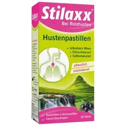 Stilaxx Hustenpastillen Isländisch Moos 28 ST