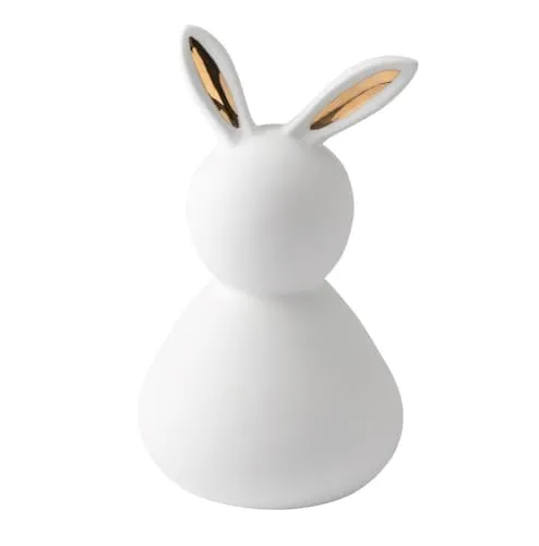 Räder Osterhase Große Dame weiß aus Porzellan von Räder