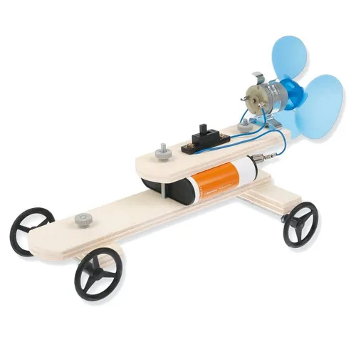 matches21 HOME & HOBBY Fahrzeug Propellerantrieb Kinder ab 11 Holzbaukasten
