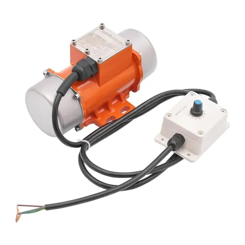 Vibrationsmotor mit Drehzahlregler, Elektrischer Vibrationsmotor,50W 220V Rüttelmotor Unwuchtmotor,3000rpm