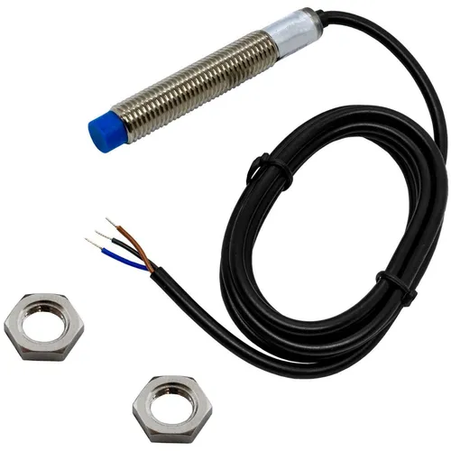 Näherungsschalter Induktiv 12mm M12 NPN Öffner 6...36V DC IP67 Sensor Messing ve