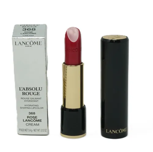 Lancome L'Absolu Rouge Hydrating Lipcolor Lippenstift 3,4g - Rose Lancome Cream 36 - Eleganter Lippenstift mit hydratisierender Formel für geschmeidige Lippen. Ideal für jeden Anlass und sorgt für einen strahlenden Look.