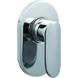 Design Unterputz-Brausearmatur ohne Umstellventil ohne Duschset, Duscharmatur Unterputz Eingriffarmatur