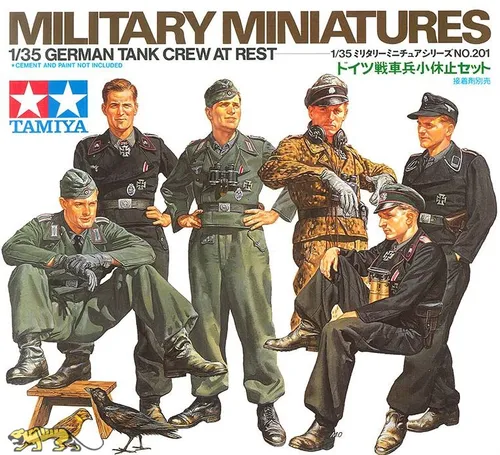 Tamiya 35201 Deutsche Panzerbesatzung - 1:35