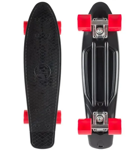 STAR-SKATEBOARDS Retroboard für Kinder ab 8 Jahren - Cruiserboard mit 60 mm Rollen und ABEC-7 Kugellagern, ideal für Fortgeschrittene und Einsteiger, bis 100 kg belastbar, perfektes Skateboard für unbeschwertes Cruisen!