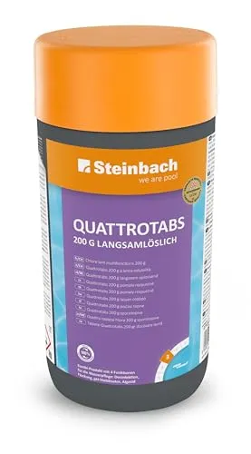 Steinbach Poolpflege Quattrotabs 200 g langsamlöslich von Steinbach