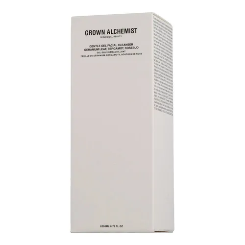 Grown Alchemist Facial Cleanser Geranienblatt Bergamotte - Sanfter Gesichtsreiniger mit Rosenblütenöl, ideal für empfindliche Haut, für ein erfrischtes und strahlendes Hautbild.