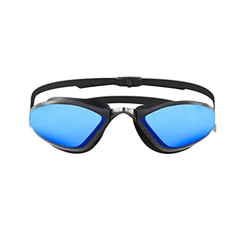 ZAOSU Z-Matrix Mirror Schwimmbrille - Verspiegelte Schwimmbrille für Herren und Damen mit UV-Schutz und Anti-Fog-Beschichtung. Ideal für Training und Wettkampf, inklusive stabiler Aufbewahrungsbox und individuell anpassbaren Nasenbrücken.