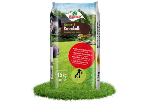 Höfer Chemie GmbH Rasenkalk 15 kg VERDURMAX® Garten- und Rasenkalk, 1-St.