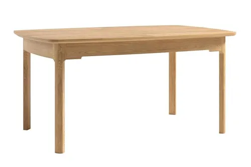 Massivholztisch Ausziehtisch für Esszimmer – Modern und Funktional - Moderner Esstisch aus massivem Holz, ausziehbar für flexible Nutzung. Maße: 155 x 100 x 77 cm, ideal für Familienessen und gesellige Runden.