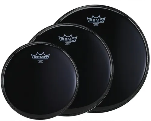 REMO BE-0016-ES Emperor Ebony schwarz 16 Zoll Schlagfell