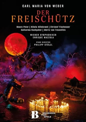 Der Freischütz - Seebühne Bregenzer Festspiele - Film über die beeindruckende Inszenierung der Bregenzer Festspiele, freigegeben ohne Altersbeschränkung und ein Muss für Opernliebhaber.