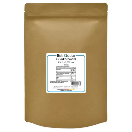 Guarkernmehl 250g Veganes Bindemittel E 412 Verdickungsmittel 5.000 cps