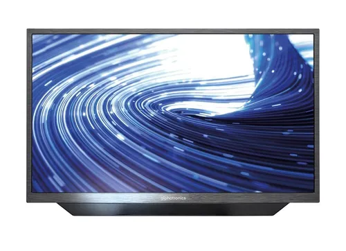 Alphatronics SLA-22 DW Smart TV - 22 Zoll LED Smart TV mit integriertem DVD-Player, ideal für Auto und unterwegs, unterstützt 12V/24V/230V Betrieb und bietet WLAN-Funktionalität.