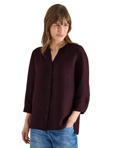 Cecil Damen 3/4-Arm Bluse aus Leinenmix von CECIL