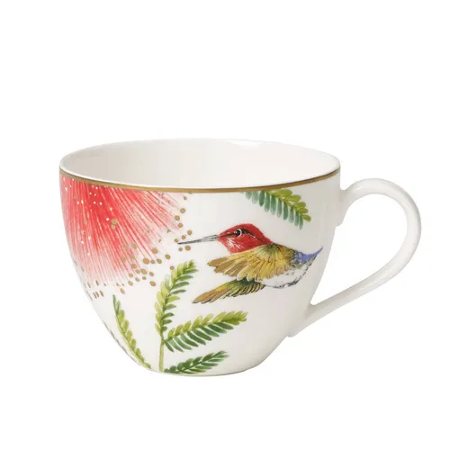 Villeroy & Boch Tasse Amazonia Anmut Kaffeetasse - Thermobehälter mit elegantem Edelmetalldekor, ideal für stilvolles Kaffeegenuss ohne Mikrowelle.