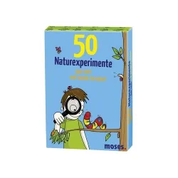 Moses Verlag 50 Naturexperimente - Geh raus und werde Forscher! 266336