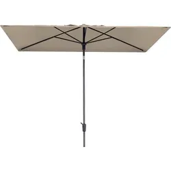 Madison MIKROS Sonnenschirm 300x200 cm – Wetterfester Gartenschirm - Der Madison MIKROS Sonnenschirm überzeugt mit seiner Kipp-Funktion und einem robusten Aluminium-Rohr. Der wasserabweisende Bezug aus 100% Polyester bietet optimalen Schutz bei jedem Wetter.