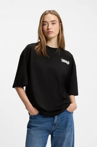 HUGO Blue T-Shirt Nyrotee mit Rundhalsausschnitt - Vielseitiges T-Shirt im lockeren Schnitt für hohen Tragekomfort. Perfekt kombinierbar mit Jeans oder Chino-Hosen für stylische Outfits.