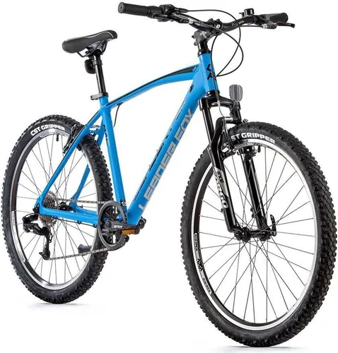 Zoll Alu Mountainbike Leader Fox MXC Gent S-Ride 8 Gang Blau matt Rh36cm 26