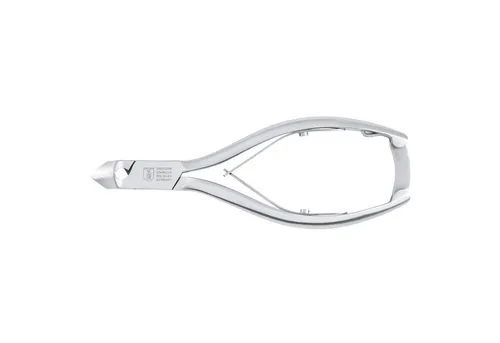 DREITURM Solingen Premium Kopfschneider mit Lederstulpe - Hochwertiger DREITURM Kopfschneider aus rostfreiem Edelstahl für präzises Kürzen von Nägeln. Mit praktischer Lederstulpe für sichere Aufbewahrung. Ergonomisches Design für optimale Handhabung.