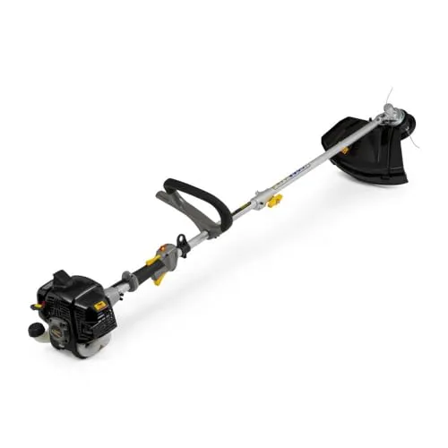 ALPINA Benzin-Motorsense ABR 26 J - Rasentrimmer & Motorsensen, handlich und kraftvoll mit 25,4 cm³ Zweitaktmotor, ideal für müheloses Schneiden und komfortable Handhabung dank Softgrip-Handgriff und Tragegurt.