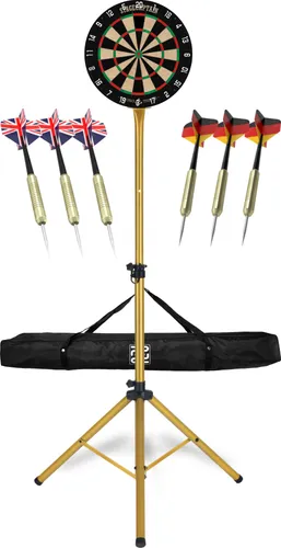 Stagecaptain DBS-1715C BullsEye Champion Dartscheibe Set von Stagecaptain