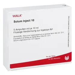 Solum Inject 10 - 50 ML - Arzneimittel zur Injektion zur Förderung der Wärmeorganisation und Harmonisierung bei rheumatischen Beschwerden und Nervenschmerzen, ideal für ganzheitliche Therapieansätze.