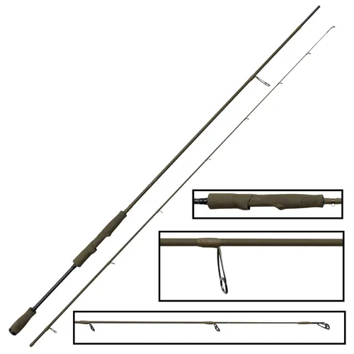 SAVAGE GEAR SG4 Ultra Light Game Spinnrute 2,21m 3-10g - Angelruten für Kunstköderangeln, ultra leicht und perfekt ausbalanciert für ein optimales Gefühl. Ideal für Barsche und Forellen mit schnellem, nachgiebigem Blank aus japanischem Toray Carbon.