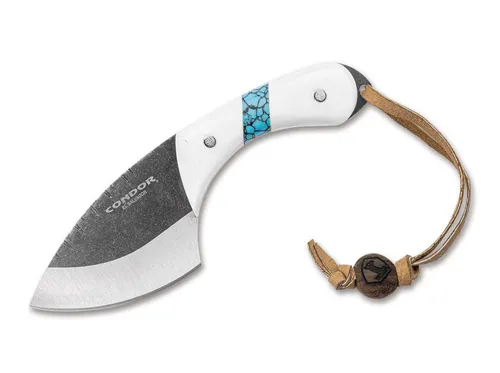 Condor Blue River Skinner Jagdmesser 440C Micarta