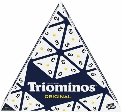 Triominos – Klassisches Legespiel und Gesellschaftsspiel für die ganze Familie ab 3 Jahren