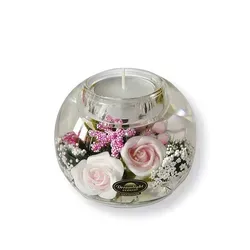 Dreamlight Teelichtleuchter Mercur - Little Rose von GILDE