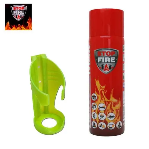 Feuerlöschspray Feuerlöscher Löschspray 500ml inkl Halterung für Auto Haus Grill