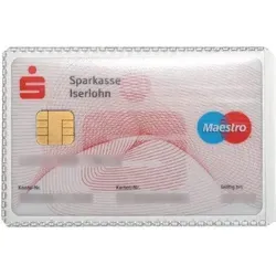 Durable Schutz- und Ausweishülle 10 Stück in weiß von DURABLE