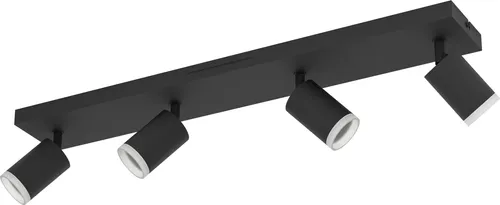 Eglo LED Leuchten 4er Spot Melitello-Z schwarz